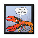 Lobsters with Bling Magnet by elledeegee Lobsters with Bling Magnet
