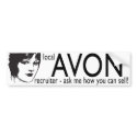 Local Avon Recruiter bumper stickers by beckazar Local Avon Recruiter bumper stickers