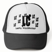 Local Celebrities, LC, LC, LC, LC, LC, LC, LC, ... hats