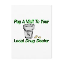 Local Drug Dealer postcards