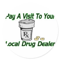 Local Drug Dealer stickers