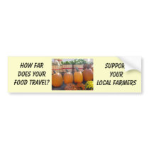 Local Farmers bumper stickers by archemedes Local Farmers bumper stickers