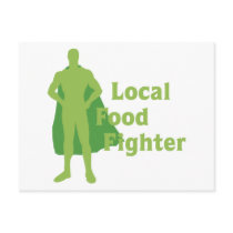 Local Food Fighter postcards