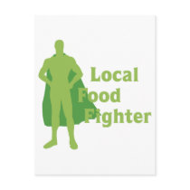 Local Food Fighter postcards