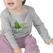 Local Food Fighter t-shirts by evisionarts Local Food Fighter t-shirts