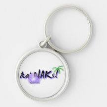 Local Hawaiian Style Key Chain: Ka' NAKs