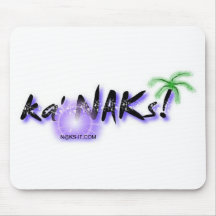 Local Hawaiian Style Mouse Pad: Ka' NAKs