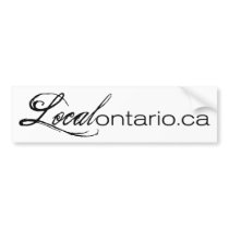 Local Ontario Gear bumper stickers by localontario Local Ontario Gear bumper stickers
