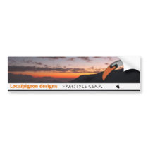 Localpigeon Freestyle Gear bumper stickers
