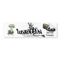 Localpigeon Tag bumper stickers