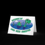 Loch Ness Monster Greeting Card
