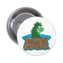 Loch Ness Monster Cartoon Pins