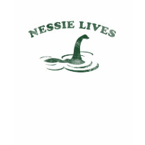 Loch Ness Monster Ringer Shirt by craigbehrin Loch Ness Monster Ringer Shirt