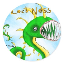Loch Ness Monster Sticker