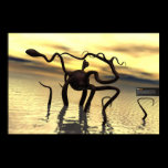 Loch Ness Monster! (water monster) Posters