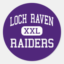 Loch Raven - Raiders - High - Towson Maryland Sticker