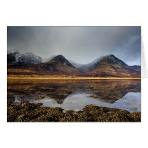 Loch Slapin - Scottish Hues Greeting Card