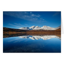Loch Slapin - winter calm Greeting Card