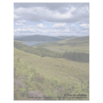 Loch Tulla Personalized Letterhead
