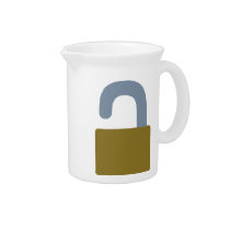 Lock icon security pitchers