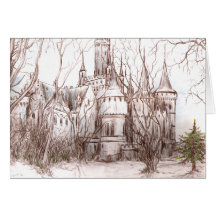 Lock Marienburg Greeting Cards
