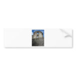 Lock ruin borrowing cross-beam bumper sticker