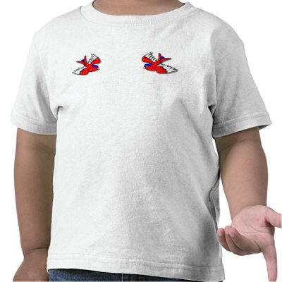 Super cute traditional tattoo tshirt for your little charmer