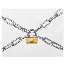 Locked chains personalized flyer
