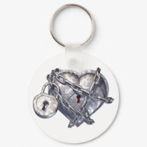 Locked Heart keychains