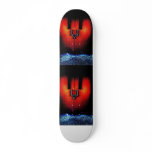 Locked Heart Skate Deck
