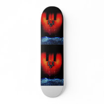 Locked Heart Skate Deck