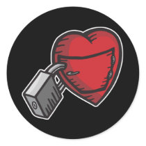 locked heart stickers by doonidesigns locked heart stickers