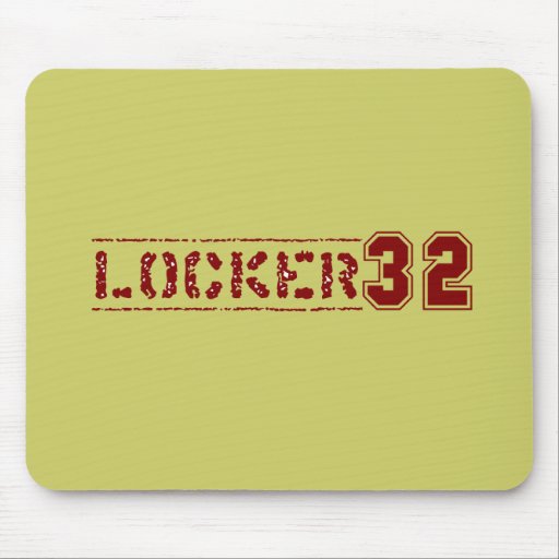 Locker 32 Mousepad