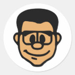 LockergnomeHead Round Sticker