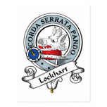 Lockhart Clan Badge Postcard