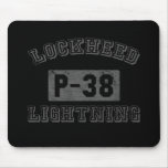 Lockheed P-38 Lightning Mousepads