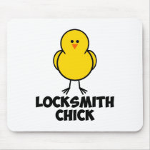 Locksmith Chick mousepads