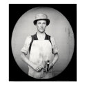Locksmith with Tools Daguerreotype 1852 posters by lc_prints Locksmith with Tools Daguerreotype 1852 posters