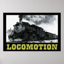 Locomotion 36 x 24 Poster