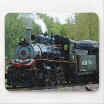 Locomotive 18 Mousepad by nedell Locomotive 18 Mousepad