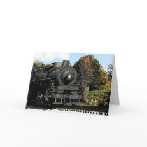 Locomotive 502 note card