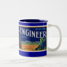 Locomotive Engineer Grapes Coffee Mug