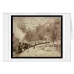 Locomotive in Black Hills SD 1890 Cards