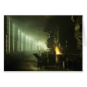 Locomotives in the Roundhouse cards