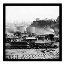 Locomotives of the U.S. Military Railroad, VA 1865 posters by lc_civilwar Locomotives of the U.S. Military Railroad, VA 1865 posters