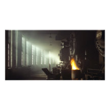Locomotives Roundhouse Photo Cards