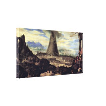 Lodewijk Toeput - Tower of Babel Canvas Print