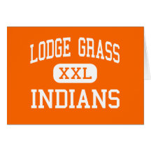 Lodge Grass - Indians - Junior - Lodge Grass Card