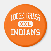 Lodge Grass - Indians - Junior - Lodge Grass Magnets