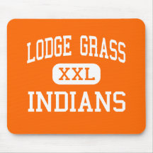 Lodge Grass - Indians - Junior - Lodge Grass Mouse Pads